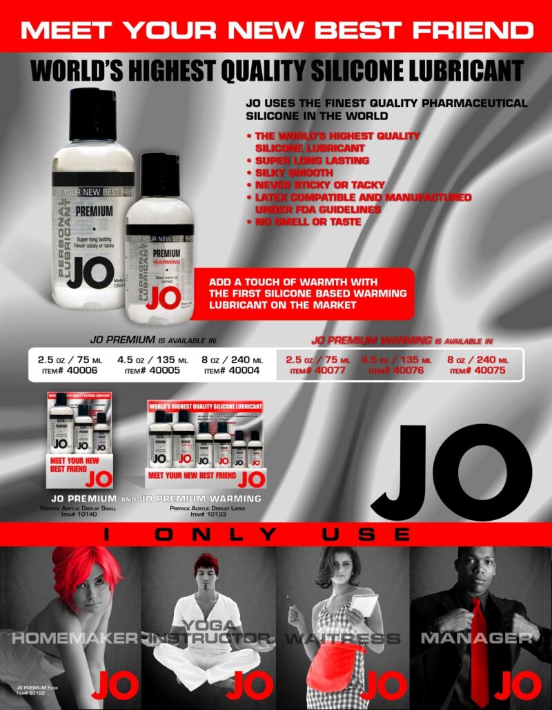 JO Premium Silicone Lubricant - 16oz