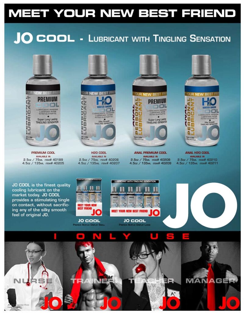 JO Anal Water Based Cooling Lubricant - 2.5oz