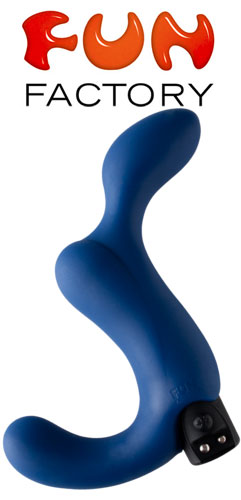 Fun Factory The Duke Vibrating Prostate Stimulator - Blue