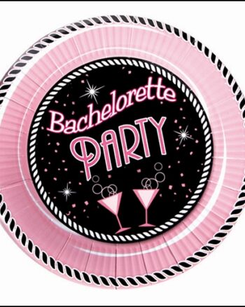 Bachelorette Party 10 inch plate
