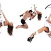 Fetish Fantasy Bondage Swing - White
