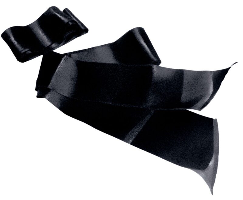 Sportsheets Silk Sash Restraint - Black