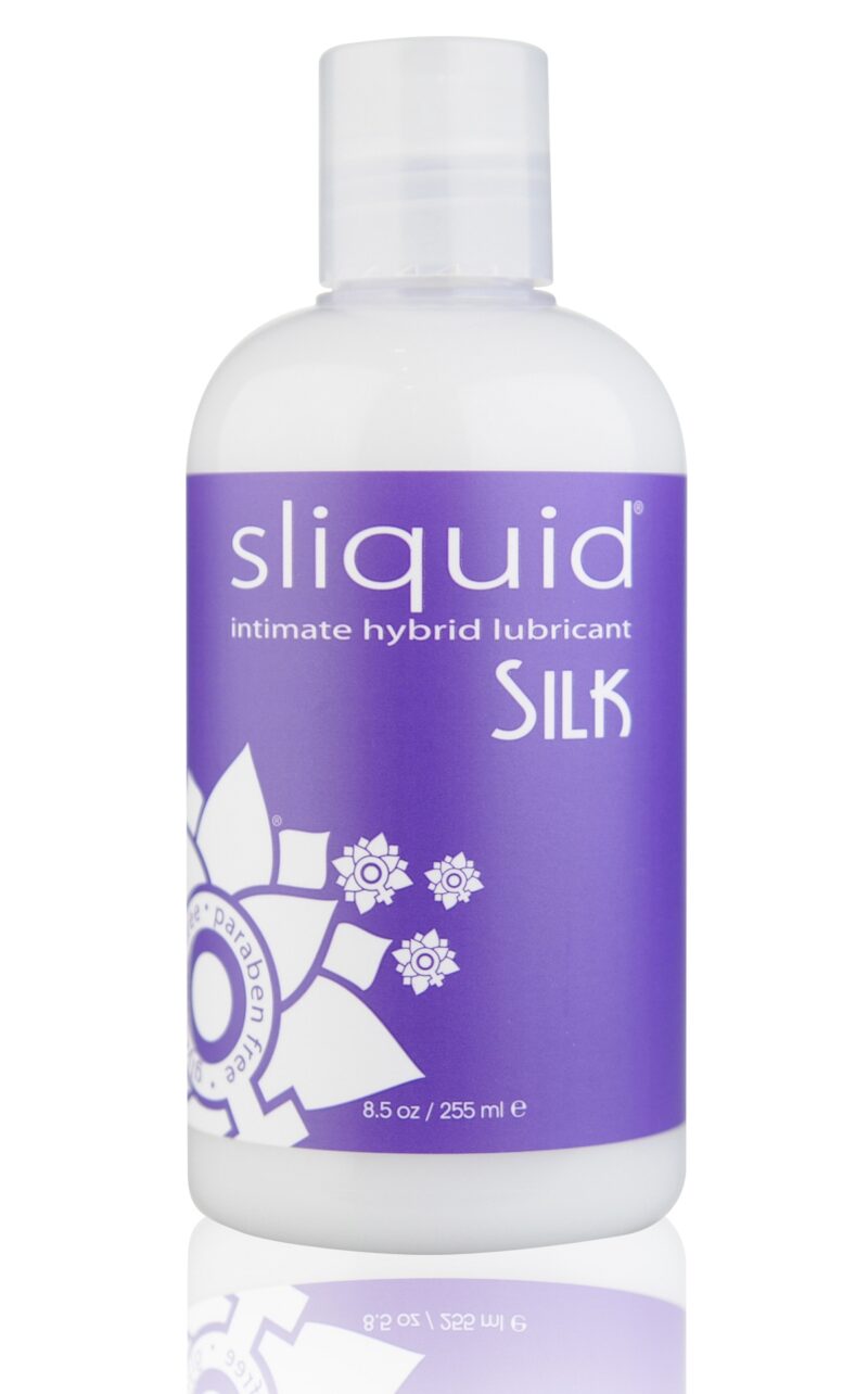 Sliquid Silk Water Based/Silicone Hybrid Personal Lubricant - 8.5oz