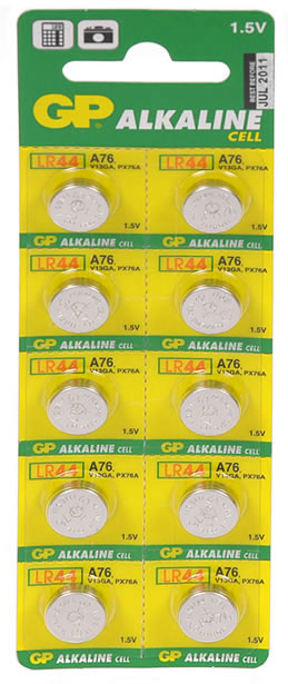 LR44/AG13' Batteries - 4 pack