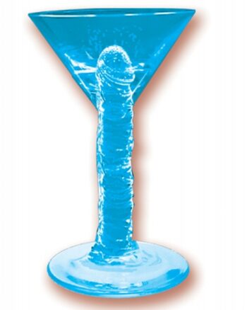 Martini Weenie  Light Up Glass