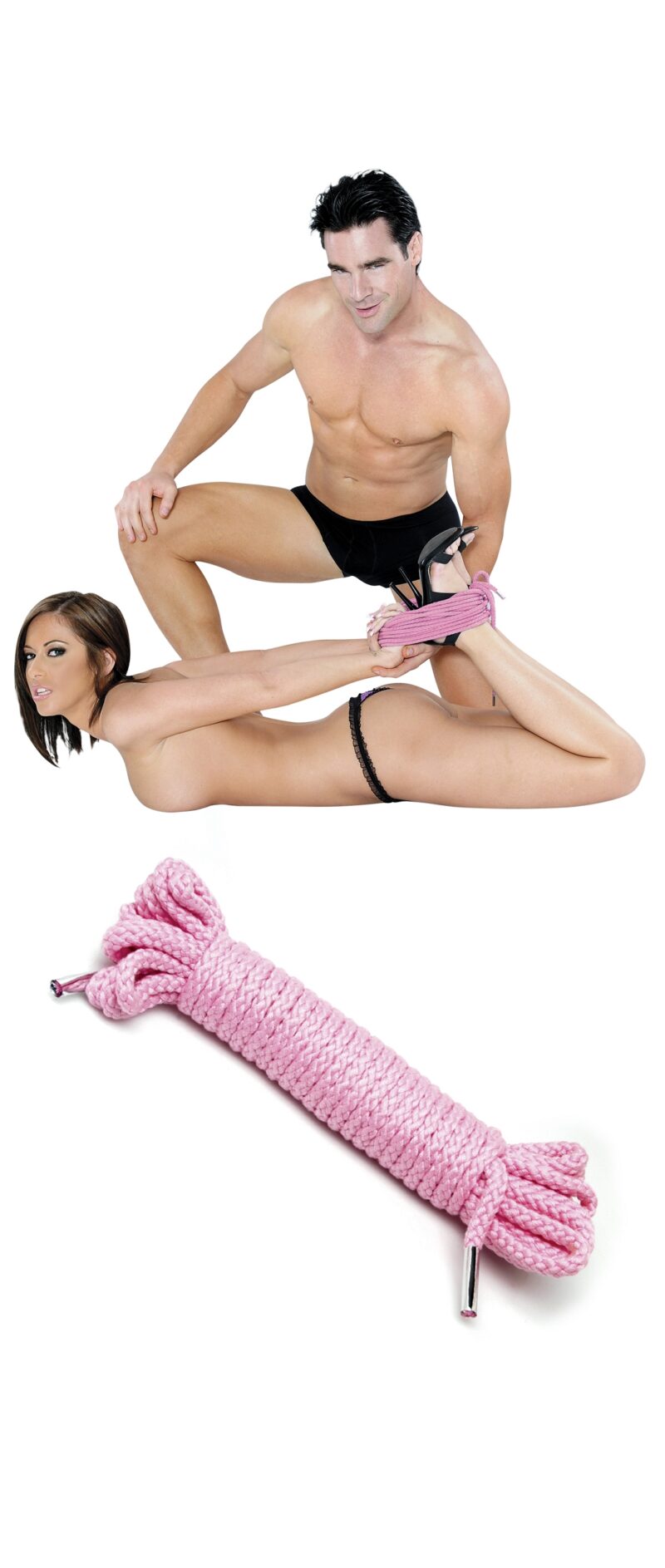 Fetish Fantasy Silk Rope - Pink