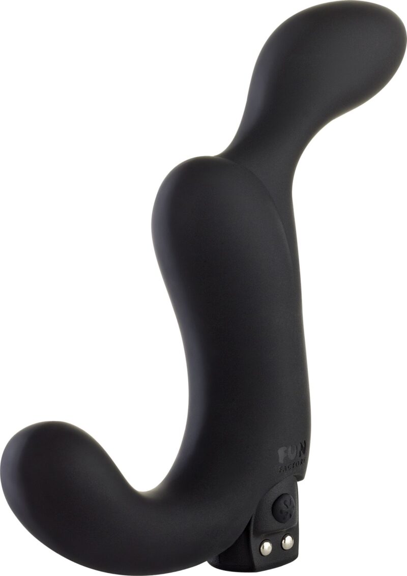 Fun Factory The Duke Rechargeable Vibrating Silicone Prostate Stimulator- Black