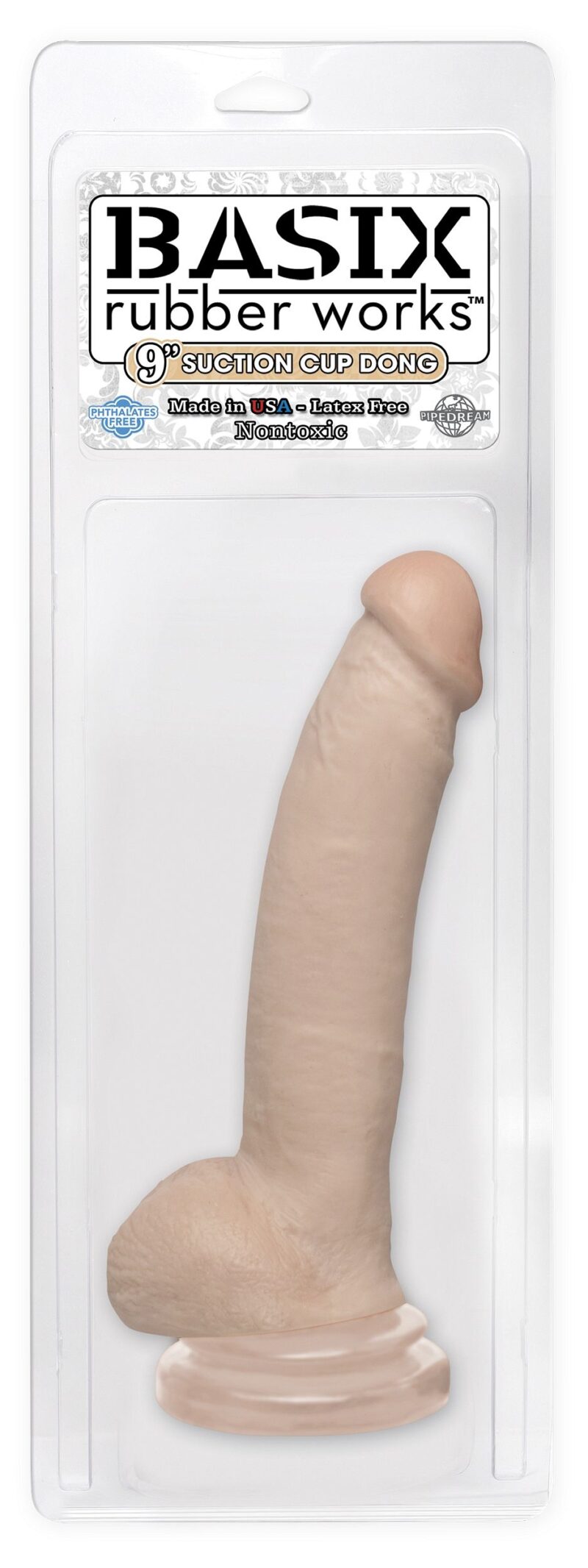 Pipedream Basix Rubber Works - 9" Suction Cup Thicky