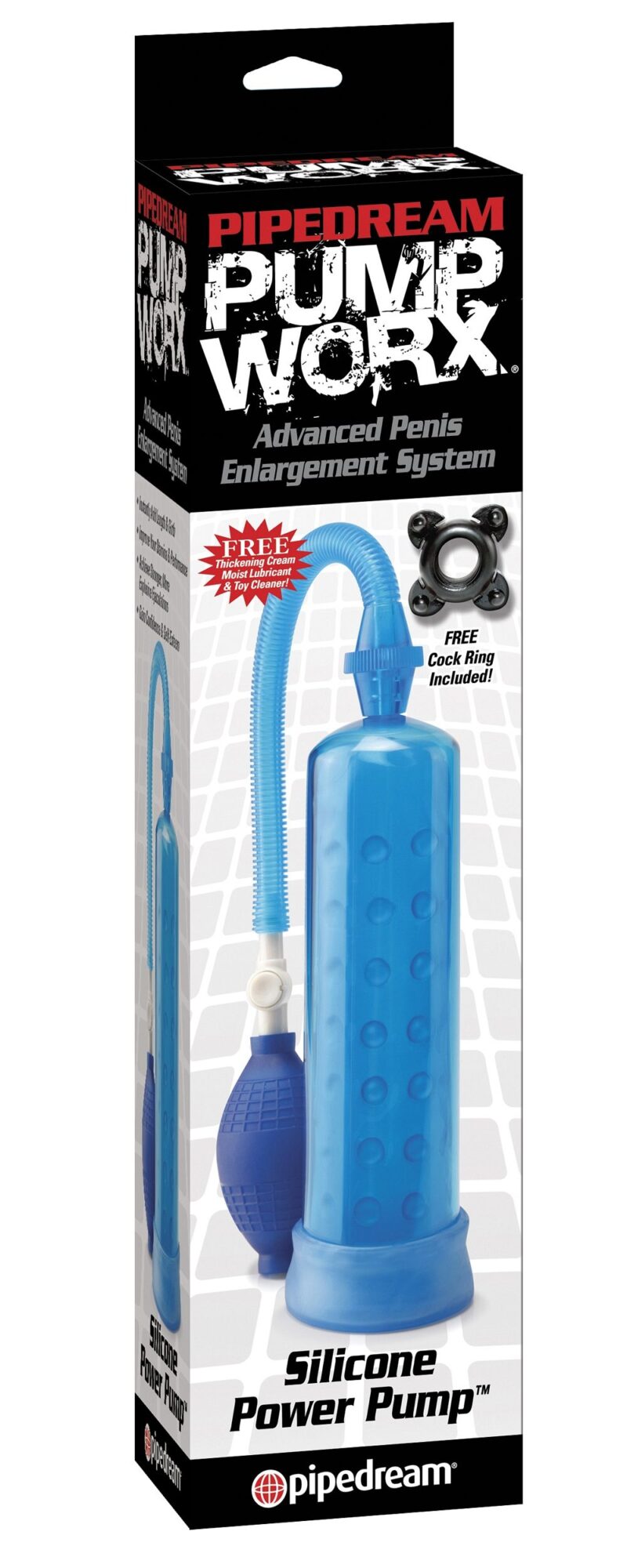 Pipedream Pump Worx - Silicone Power Pump Blue