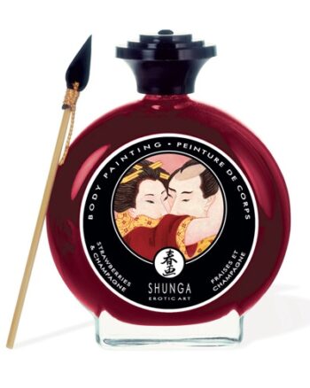 Shunga - Strawberry & Champaign Edible Body Paint