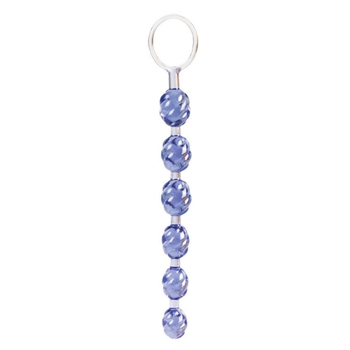 Swirl Pleasure Beads Purple