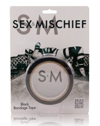 Sportsheets - S&M: Black Bondage Tape  (SS100-10)
