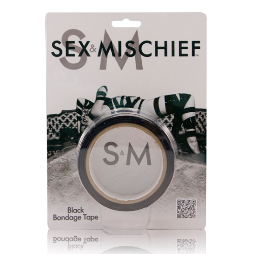Sportsheets - S&M: Black Bondage Tape (SS100-10)