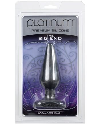 Platinum (Pure Silicone) The Big End - Charcoal