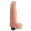Real Feel # 13 - 6" Realistic Vibrator With Balls