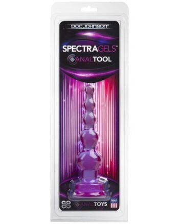 Spectra Gels - Anal Tool 7" Beaded Plug