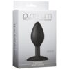 Platinum Premium Silicone  The Minis Black Spade - Medium