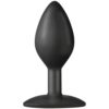 Platinum Premium Silicone  The Minis Black Spade - Medium