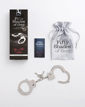 You Are Mine Metal Handcuffs