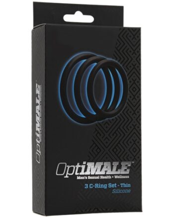 OptiMALE: C-Ring Kit THIN BLACK