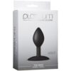 Platinum Premium Silicone The Minis Black Spade - Small
