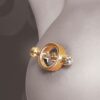 Fetish Fantasy Gold Magnetic Clamps