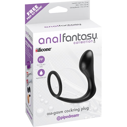 Anal Fantasy Collection Ass-Gasm Cockring Plug