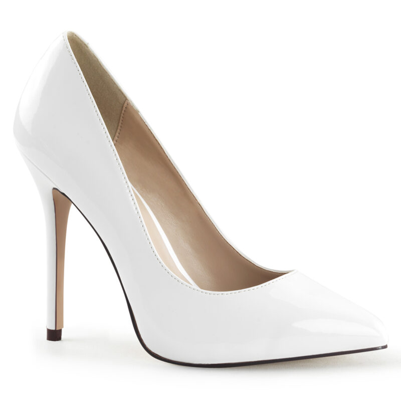 5 inches Heel, 3/8 inches Hidden Platform Pump