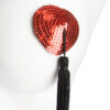 Heart Sequin Pasties With Tassels