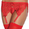 French Lace Garter Belt