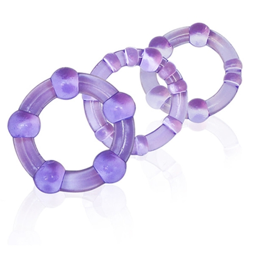 Blush - Stay Hard - Beaded Cockrings 1