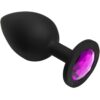 Booty Bling Jeweled Silicone Plug