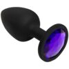 Booty Bling Jeweled Silicone Plug