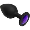 Booty Bling Jeweled Silicone Plug