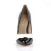 5 inches Heel, 3/8 inches Hidden PF Two Tone Spectator Wingtip Pump