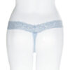 Light Blue Lace Thong