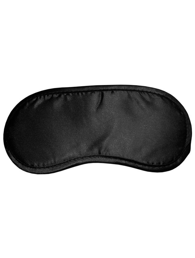 S&M - Satin Blindfold Black
