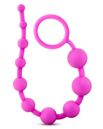 Blush - Luxe - Silicone 10 Beads - Pink
