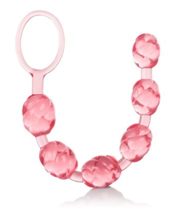 Swirl Pleasure Beads Pink