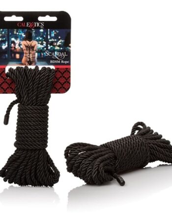 Scandal - BDSM Rope - Black