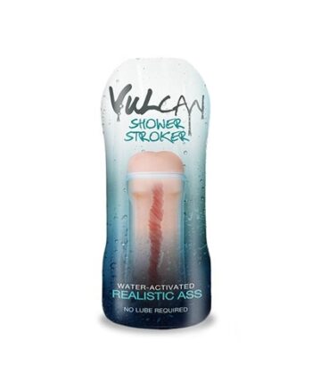 CyberSkin H2O Vulcan Shower Stroker, Realistic Ass