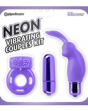 Neon Vibrating Couples Kit