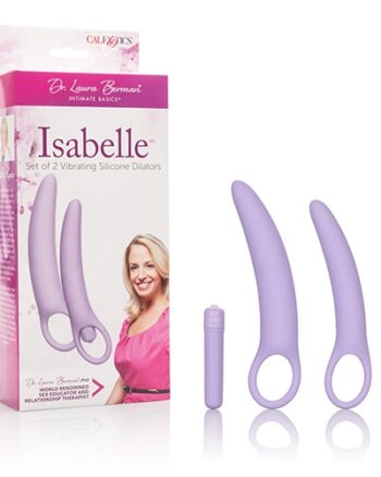 Dr. Laura Berman Isabelle Set of 2 Vibrating Silicone Dilators