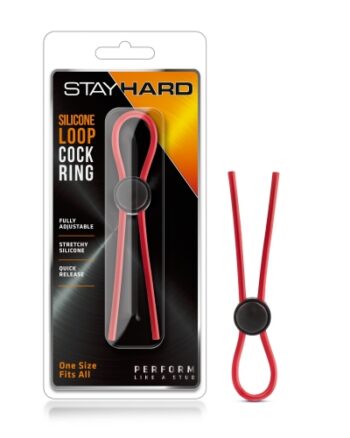 Blush - Stay Hard - Silicone Loop Cock Ring