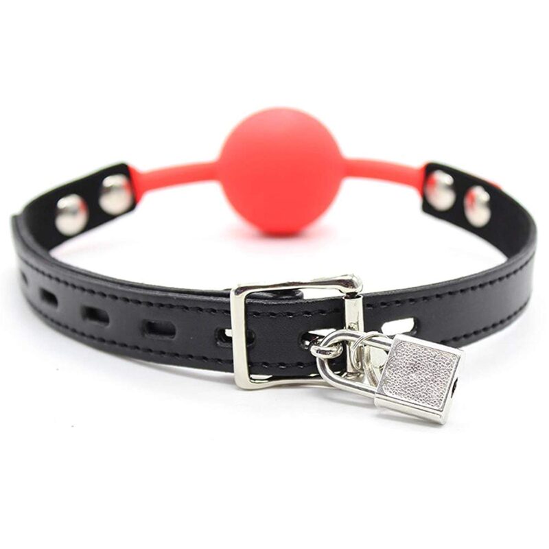 Please Lockable Ball Gag