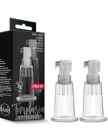 Temptasia Nipple Pumping Cylinders Set of 2