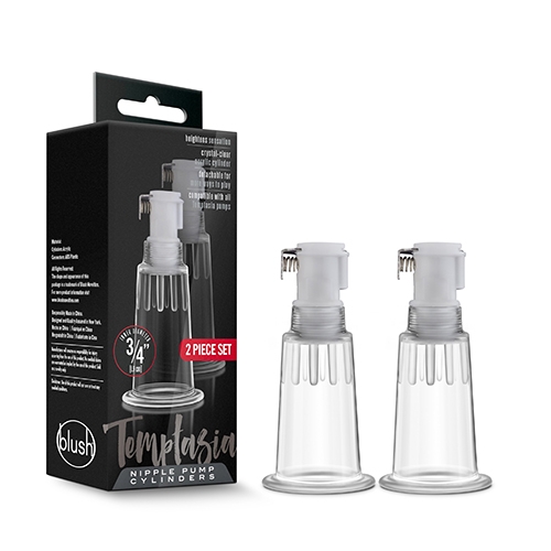 Temptasia Nipple Pumping Cylinders Set of 2