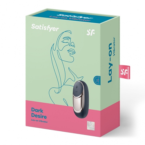 Satisfyer - Lay-On Vibrator - Dark Desire