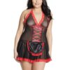 Plus Size Nurse Babydoll Bedroom Costume