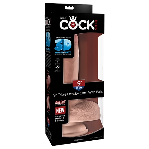 King Cock Plus Triple Density Cock with Balls 6